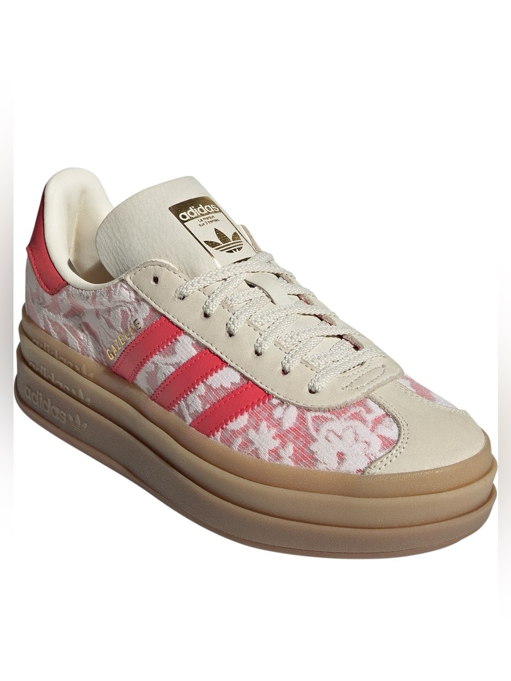 Adidas Gazelle Bold x Liberty London floral sneakers size 8.5 NWOT